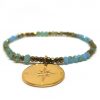 bracelet talisman plaque or
