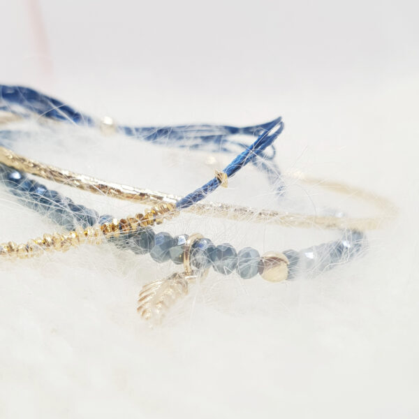 cristal bracelet bleu canard trio.jpg